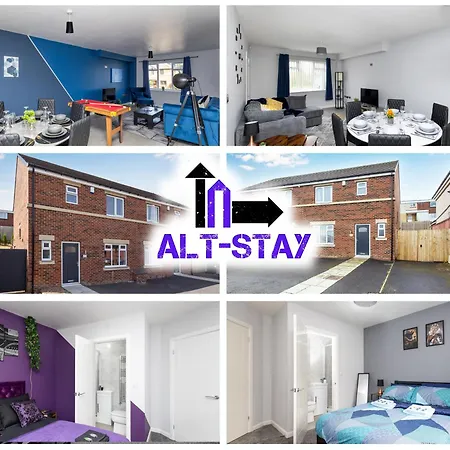 Apartment Alt-stay Accommodation, Stonecliffe Duo - 6 Bed 4 Bath - Contractors & Long